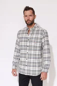 Koszule męskie - Koszula Flanelowa Carhartt Rugged Flex Midweight Plaid Shirt - miniaturka - grafika 1