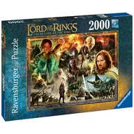 Puzzle - Puzzle RAVENSBURGER Władca Pierścieni Powrót Króla 17293 (2000 elementów) - miniaturka - grafika 1