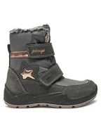 Buty dla dziewczynek - Primigi Śniegowce 6878555 S GORE-TEX Szary - miniaturka - grafika 1