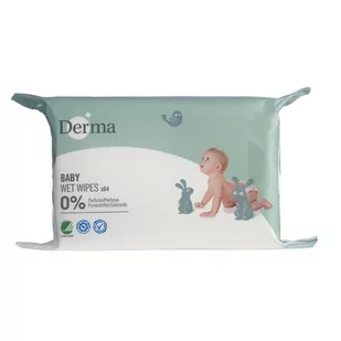 Derma Chusteczki nawilżane Derma Eco Baby 2952-0 - Chusteczki nawilżane - miniaturka - grafika 4