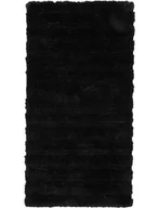 Dywaniki łazienkowe - DYWANIK DO ŁAZIENKI CZARNY SHAGGY HENRY MIĘKKI ANTYPOSLIZGOWY 80x150CM - miniaturka - grafika 1