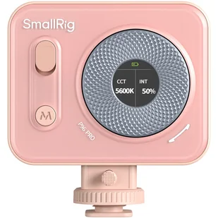 Smallrig mini Video Light Vibe P96 Pro Video Light Pink - Kamery cyfrowe - akcesoria - miniaturka - grafika 1