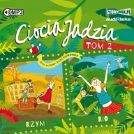 Audiobooki dla dzieci i młodzieży - Cd Mp3 Rzym Rio Ciocia Jadzia Tom 2 Eliza Piotrowska - miniaturka - grafika 1