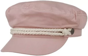 Czapka Żeglarska Fiddler Uni Cotton by Brixton, różowy, M (57-58 cm) - Czapki męskie - miniaturka - grafika 1
