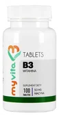 Witaminy i minerały - MyVita MYVITA WITAMINA B3 (NIACYNA) 50MG 100TABL. M077 - miniaturka - grafika 1
