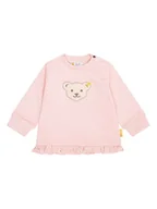 Bluzy i sweterki niemowlęce - Steiff Bluza w kolorze jasnoróżowym - miniaturka - grafika 1