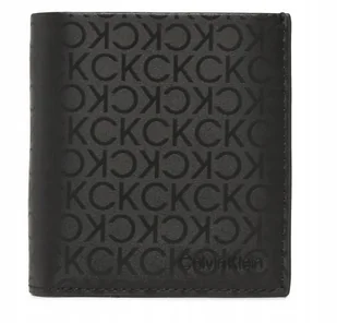 Portfel męski CALVIN KLEIN K50K510196 skóra - bilon - Portfele - miniaturka - grafika 1
