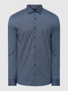 Koszule męskie - Koszula biznesowa o kroju super slim fit z dżerseju - grafika 1