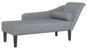 Szezlongi - Jasnoszary szezlong z poduszką H5-L60 - miniaturka - grafika 1
