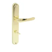 Klamki - Klamka NOVA M1 mosiądz WC72 - miniaturka - grafika 1