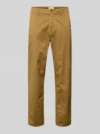 Spodnie męskie - Chinosy z kieszeniami wpuszczanymi model 'MADDOX' - miniaturka - grafika 1