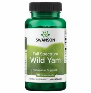Full Spectrum Wild Yam 400 mg (60 kaps.) - Suplementy diety - miniaturka - grafika 1