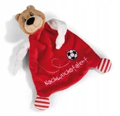 Maskotki i pluszaki - Nici Schmusetuch Fc Bayern Munchen Bar Berni 25X25Cm An Header Karte - miniaturka - grafika 1