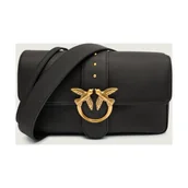 Torebki damskie - Pinko Skórzana torebka na ramię LOVE ONE CLASSIC - miniaturka - grafika 1