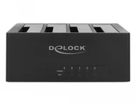Obudowy i kieszenie na dyski twarde - DeLOCK 63930, HDD, SSD, Serial ATA, 2.5,3.5", USB 3.2 Gen 1 3.1 Gen 1 Type-B, Black, 5 Gbit/s - miniaturka - grafika 1