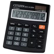 Citizen Kalkulator Cit Sdc-812nr Pud/40 - Kalkulatory - miniaturka - grafika 1