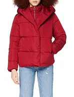 Kurtki damskie - ONLY Onlsara Short Puffer Jacket Otw kurtka damska, Rabarbar, XL - miniaturka - grafika 1