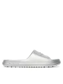 Klapki i japonki damskie - Pepe Jeans Klapki Beach Slidemet PLS70165 Srebrny - miniaturka - grafika 1