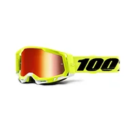 Gogle i okulary motocyklowe - 100% Racecraft 2 Gogle Yellow - miniaturka - grafika 1