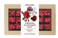 Czekolada - Czekolada gorzka z malinami - Dzień Mamy kwiaty - miniaturka - grafika 1