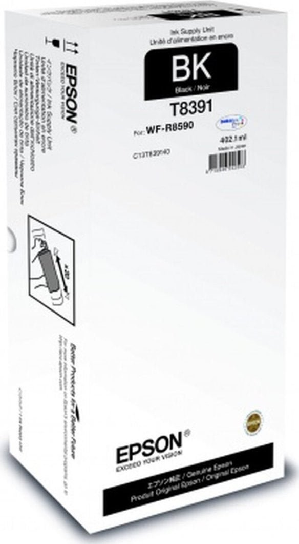 Tusz Epson Oryginalny Wkład Atramentowy Epson C13T83914N Czarny