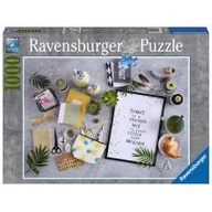 Puzzle - Ravensburger Puzzle 1000 elementów. Żyj marzeniami - miniaturka - grafika 1