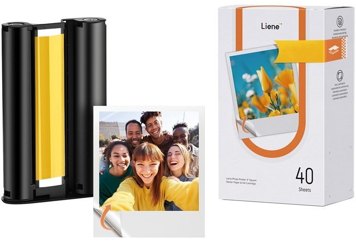 Liene Papier fotograficzny Liene Amber 3x3