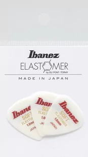 Ibanez FLAT PICK ELASTOMER - 3 sztuki, miękkie (BEL14ST10) BEL14ST10 - Kostki gitarowe - miniaturka - grafika 1