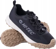 Buty trekkingowe męskie - Męskie buty turystyczne trekkingowe Hi-tec Mounti czarne rozmiar 44 - miniaturka - grafika 1