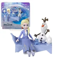 Lalki dla dziewczynek - Disney Princess Kompaktowy Zestaw Lalka Elsa HRN65 - miniaturka - grafika 1