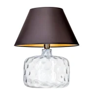 Lampy stojące - Lampa stołowa Paris - kolor transparentny, złoty, Czarny - L002011214 - miniaturka - grafika 1