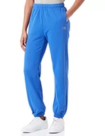 Spodnie damskie - Champion Damskie spodnie treningowe Rochester 1919 z wysokim stanem, Boyfriend Elastic Cuff, niebieskie kobaltowe (Etr), XL, Kobaltowy niebieski (Etr), XL - miniaturka - grafika 1