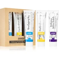Zestawy kosmetyków damskich - Anwen ANWEN_SET Odżywki do włosów o niskiej porowatości Proteinowa Zielona Herbata 100ml + Emolientowa Akcja 100ml + Nawilżający Bez 100ml 5907222404577 - miniaturka - grafika 1