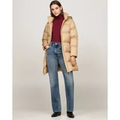 Kurtki damskie - Tommy Hilfiger Puchowa kurtka | Regular Fit - miniaturka - grafika 1