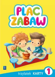 WSiP Plac zabaw. Karty pracy. Trzylatek. Część 1Wychowanie przedszkolne - dostawa od 3,89 PLN Borecka Katarzyna, Kamińska Beata, Augsburg Dorota - Edukacja przedszkolna - miniaturka - grafika 1