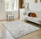 Dywany - Moyo 21 Grey Bricks - miniaturka - grafika 1