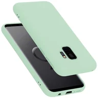 Etui i futerały do telefonów - Pokrowiec Do Samsung Galaxy S9 Etui w LIQUID JASNO ZIELONY TPU Silikon Case Cover Obudowa Ochronny Cadorabo - miniaturka - grafika 1