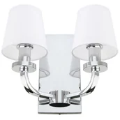 Lampy ścienne - COSMOLight New York kinkiet 2-punktowy chrom W02503CH - miniaturka - grafika 1