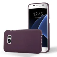 Etui i futerały do telefonów - Etui Pokrowiec Do Samsung Galaxy S7 Obudowa w FROST BORDEAUX FIOLETOWY TPU Silikon Case Cover Ochronny Plecki Cadorabo - miniaturka - grafika 1