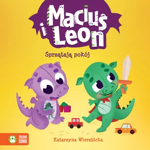 Maciuś i Leon sprzątają pokój - Powieści i opowiadania - miniaturka - grafika 1