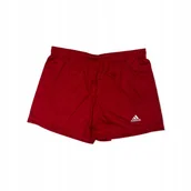 Spodenki męskie - Spodenki czerwone szorty męskie siatka ADIDAS L - miniaturka - grafika 1