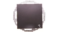 Gniazdka elektryczne - Hager Polo B.1/B.3/B.7 Gniazdo SCHUKO z pokrywa antracyt 47441606 47441606 - miniaturka - grafika 1