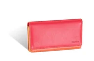 Portfele - Portfel Damski Valentini Colors 550 Czerwony - miniaturka - grafika 1