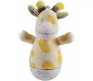 Wyposażenie pokoiku dziecięcego - LED RGB Dziecięca lampka nocna z melodią 3xAAA/5V żyrafa - miniaturka - grafika 1