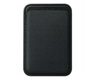 Etui i futerały do telefonów - PITAKA Woven Wallet MagSafe Black-gray - miniaturka - grafika 1