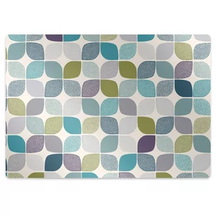 Mata pod krzesło do biura Geometryczny wzór 100x70 cm - Podnóżki, podpórki, podkładki - miniaturka - grafika 1