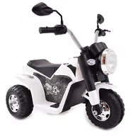 Pojazdy elektryczne dla dzieci - Import SUPER-TOYS Motor Chopper Pierwszy Motorek Dla Dziecka Miękkie Siedzenie/jc916 JC-916-BIAŁY - miniaturka - grafika 1