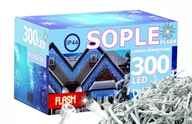 Oświetlenie świąteczne - SOPLE 300 LED LAMPKI CHOINKOWE 14,5M FLASH ZEW NIEBIESKIE - miniaturka - grafika 1