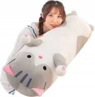 Maskotki i pluszaki - Długi Kotek Kot Maskotka Poduszka Pluszak 150cm - miniaturka - grafika 1