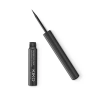 Kredki do oczu - Kiko Milano, Super Colour Waterproof Eyeline, Ultragładki wodoodporny kolorowy eyeliner w płynie 10 Pearly Charcoal, 1.7 ml - miniaturka - grafika 1